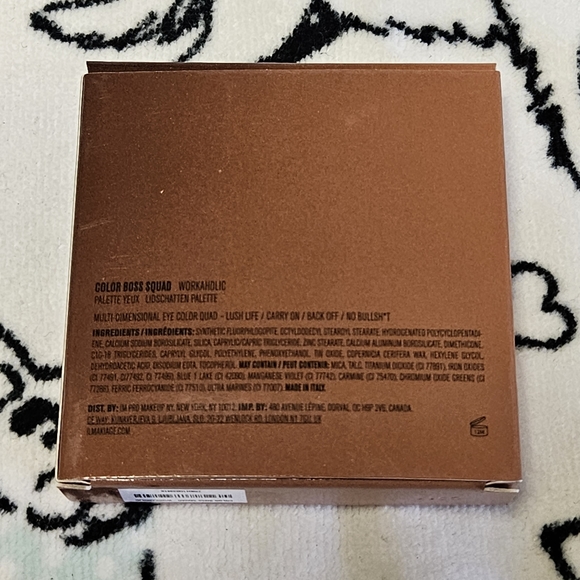 NIB IL Makiage Color Eyeshadow Boss Quad - Workaholic - Picture 7 of 9
